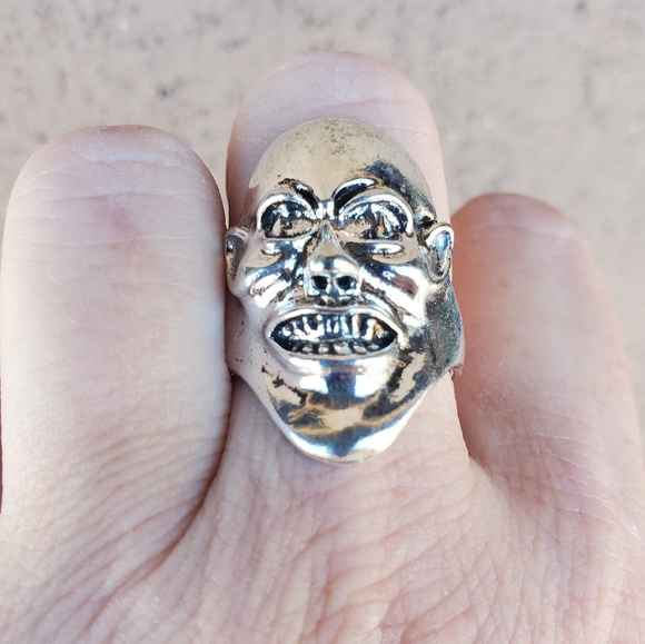 New Men's Sideshow Freak Monster Man Scary Ring. - Picture 2 of 12